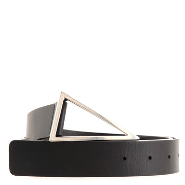 Bottega Veneta Triangle Buckle Belt Leather Medium