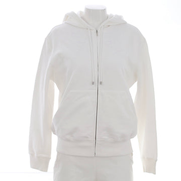 Chanel Women's Coco Chanel Zip Up Hoodie Embellished Cotton