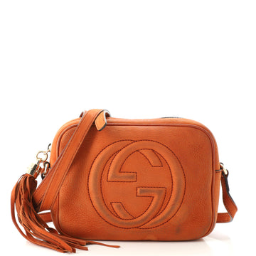 Gucci Soho Disco Crossbody Bag Nubuck Small