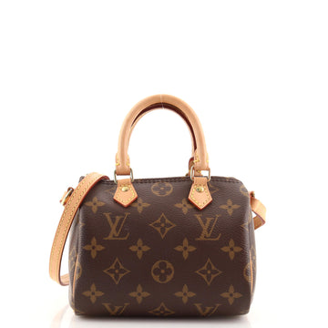 Louis Vuitton Speedy Bandouliere Bag Monogram Canvas Nano
