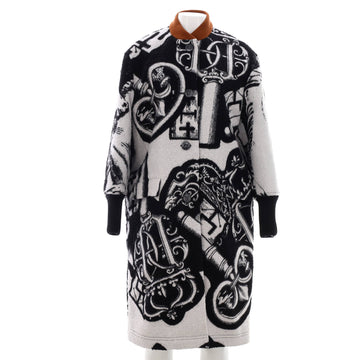 Louis Vuitton Women's Fornasetti Architecture Coat Wool