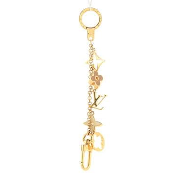 Louis Vuitton Fleur de Monogram Bag Charm and Key Holder Resin and Brass