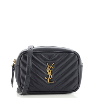 Saint Laurent Lou Belt Bag Matelasse Chevron Leather