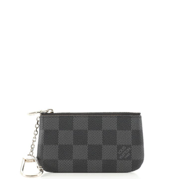 Louis Vuitton Key Pouch Damier Graphite