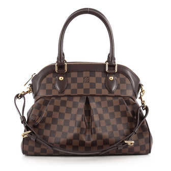 Louis Vuitton Trevi Handbag Damier PM Brown 1830702