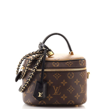 Louis Vuitton Vanity Handbag Reverse Monogram Canvas PM