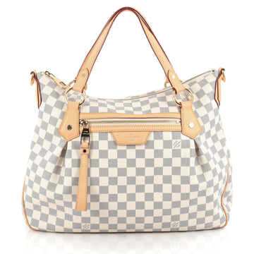 Louis Vuitton Evora Handbag Damier MM White 1831101