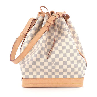 Louis Vuitton Noe Handbag Damier Large White 1831102