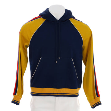 Gucci Men's Logo Hoodie GG Jacquard Polyester