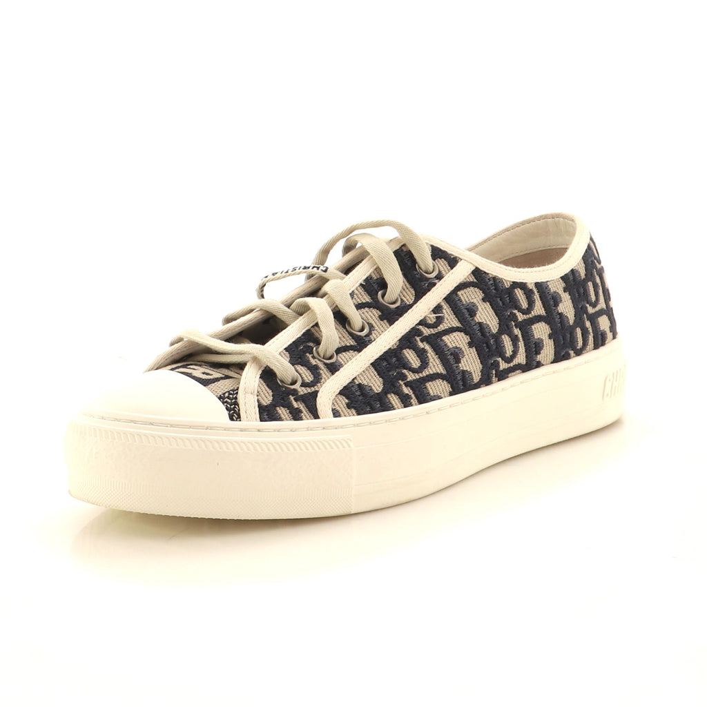 Christian Dior Women's Walk'N'Dior Sneakers Oblique Canvas 183178