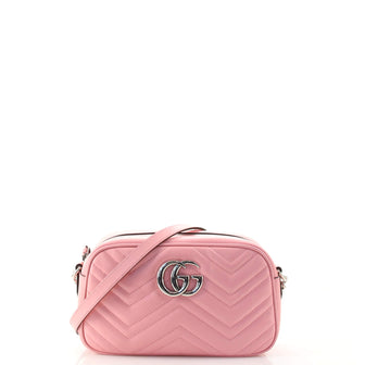 Gucci GG Marmont Shoulder Bag Matelasse Leather Small