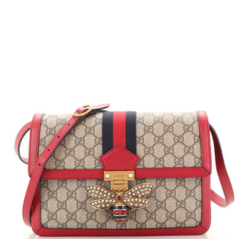 Gucci Queen Margaret Shoulder Bag GG Coated Canvas Medium