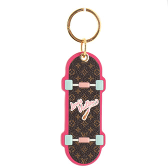 Louis Vuitton Skateboard Bag Charm and Key Holder Monogram Canvas