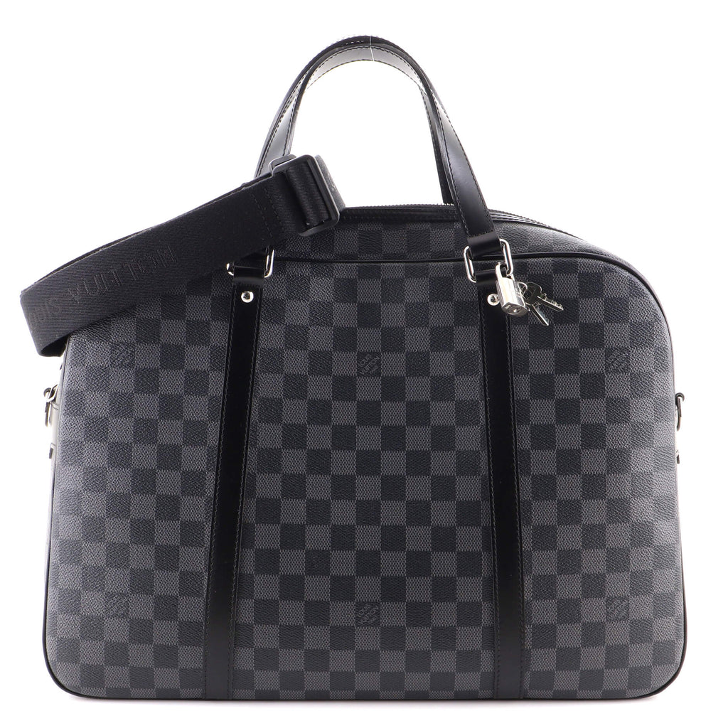 Louis Vuitton Jorn Briefcase Damier Graphite Black 18322632