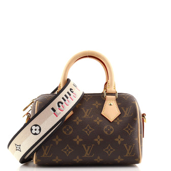 Louis Vuitton Speedy Bandouliere Bag Monogram Canvas 20
