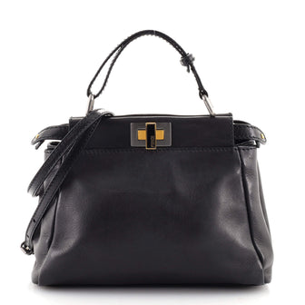 Fendi Peekaboo Bag Leather Mini