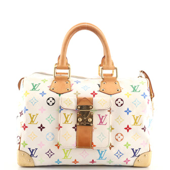 Louis Vuitton Speedy Handbag Monogram Multicolor 30