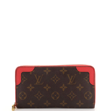 Louis Vuitton Retiro Zippy Wallet Monogram Canvas