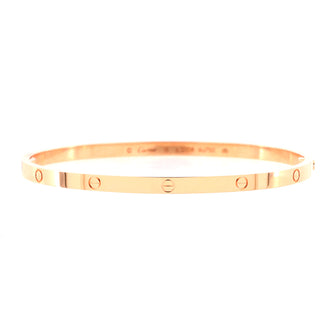 Cartier Love Bracelet 18K Rose Gold Small