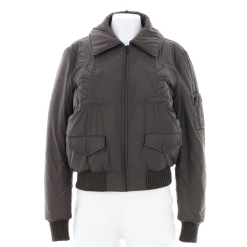 Chanel Women's Lion Bomber Jacket Polyester Blend