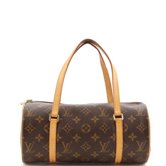 Louis Vuitton Papillon Handbag Monogram Canvas 26