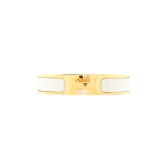 Hermes Clic H Bracelet Enamel Narrow