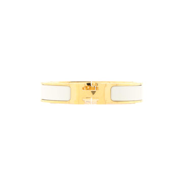 Hermes Clic H Bracelet Enamel Narrow