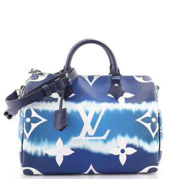 Louis Vuitton Speedy Bandouliere Bag Limited Edition Escale Monogram Giant 30