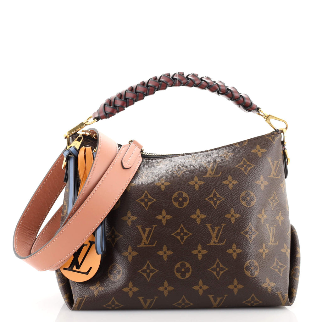 Beaubourg hobo leather handbag Louis Vuitton Brown in Leather
