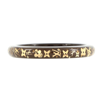 Louis Vuitton Inclusion Bangle Bracelet Resin with Crystals PM