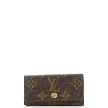 Louis Vuitton 4 Key Holder Monogram Canvas