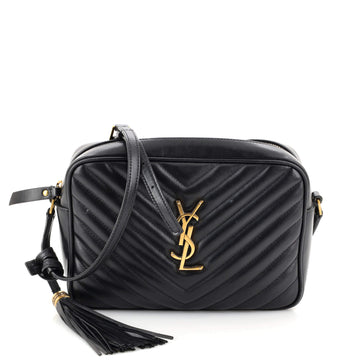 Saint Laurent Lou Camera Bag Matelasse Chevron Leather Small
