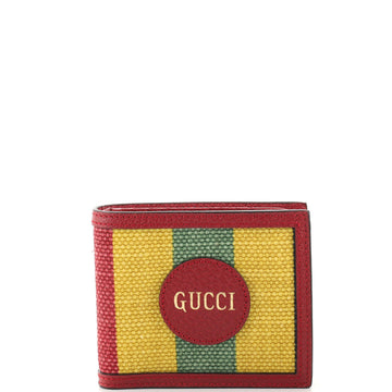 Gucci Bifold Wallet Baiadera Striped Canvas