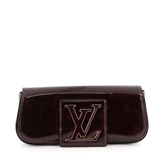 Louis Vuitton Sobe Clutch Patent Purple 1834401