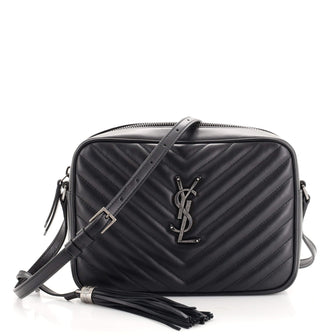 Saint Laurent Lou Camera Bag Matelasse Chevron Leather Small