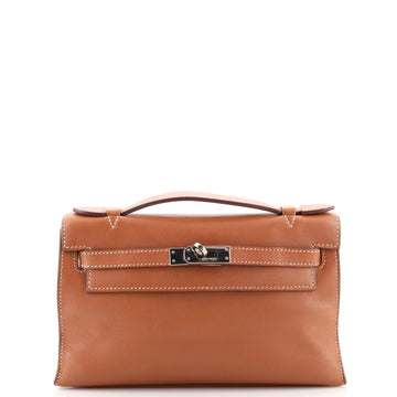 Hermes Kelly Pochette Swift