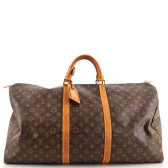 Louis Vuitton Keepall Bag Monogram Canvas 60