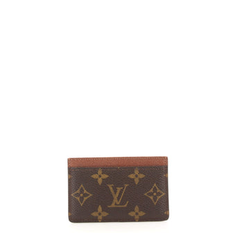 Louis Vuitton Card Holder Monogram Canvas