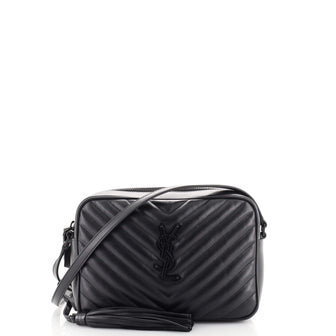 Saint Laurent Lou Camera Bag Matelasse Chevron Leather Small