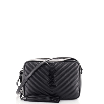 Saint Laurent Lou Camera Bag Matelasse Chevron Leather Small