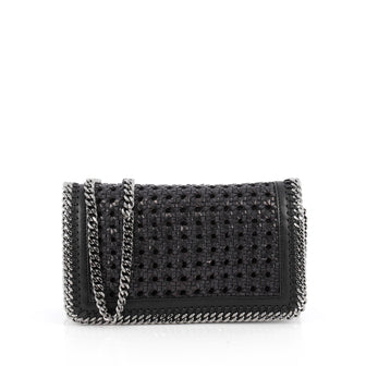 Stella McCartney Falabella Crossbody Bag Woven Faux 1835004