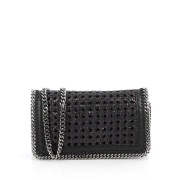 Stella McCartney Falabella Crossbody Bag Woven Faux 1835004