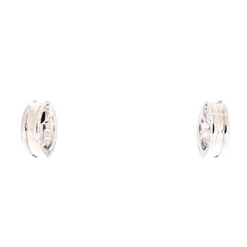 Bvlgari B.Zero1 Hoop Earrings 18K White Gold Small