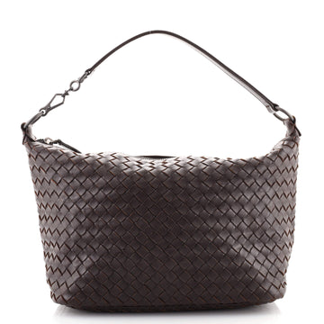 Bottega Veneta Zip Hobo Intrecciato Nappa Small