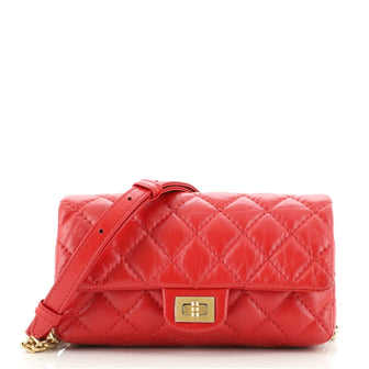 Chanel Reissue 2.55 Belt Bag Quilted Aged Calfskin