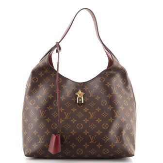 Louis Vuitton Flower Hobo Monogram Canvas