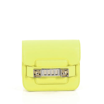 Proenza Schouler PS11 Crossbody Bag Leather Tiny Yellow 1837203