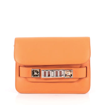 Proenza Schouler PS11 Crossbody Bag Leather Mini Orange 1837204