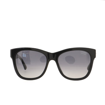 Chanel CC Logo Butterfly Sunglasses Acetate