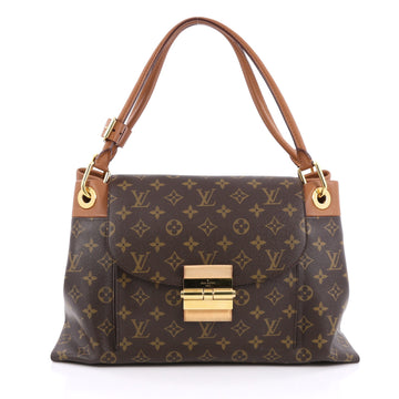 Louis Vuitton Olympe Handbag Monogram Canvas Brown